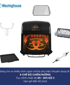 Nồi chiên không dầu 9.5L Westinghouse WKAF1610 - 17 Nồi chiên không dầu 9.5L Westinghouse WKAF1610