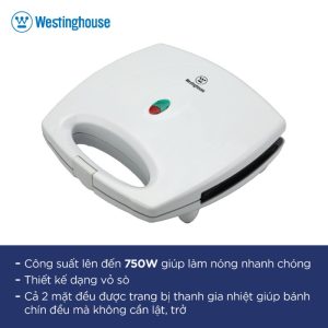 Máy làm bánh sandwich 2 miếng Westinghouse WKSM026