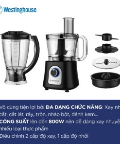 Máy xay đa năng 800W Westinghouse WKFP7730