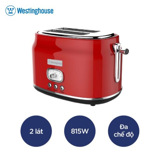 Máy nướng bánh mì 2 lát Westinghouse WKTTB857RD