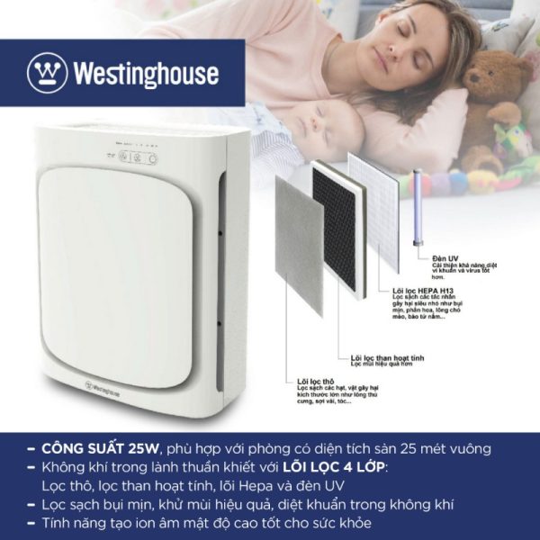 Máy lọc không khí Westinghouse WEAP8410