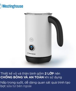 Máy đánh bọt sữa 500W Westinghouse WKMF651WH - 11 Máy đánh bọt sữa 500W Westinghouse WKMF651WH - 10