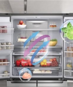 Tủ Lạnh Whirlpool Inverter 4 cửa 593L WFQ590WSSV