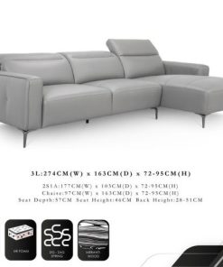 SOFA DA BÒ FUTURE MODEL 5018 - 7 SOFA DA BÒ FUTURE MODEL 5018