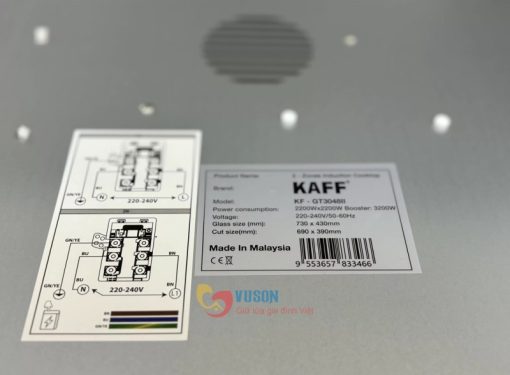 BẾP TỪ ĐÔI KAFF KF-GT3048II - 11