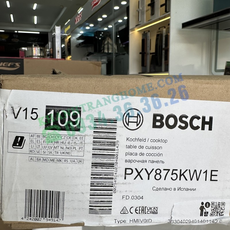 Bếp từ Bosch Serie 8 PXY875KW1E Đa điểm 4 vùng nấu - 52