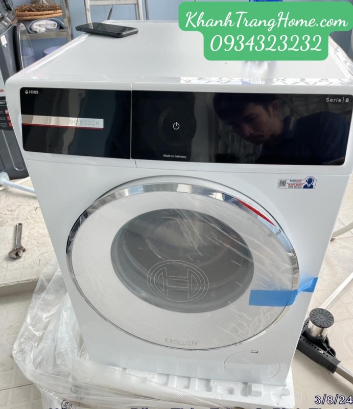 Máy giặt Bosch WGB256A90 Series 8 i-DOS Chống nhăn 10kg - 77