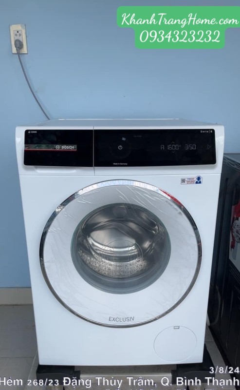 Máy giặt Bosch WGB256A90 Series 8 i-DOS Chống nhăn 10kg - 79