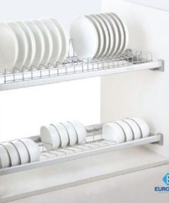 Kệ bát đĩa cố định khung nhôm Euronox EUA.90.304