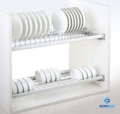 Kệ bát đĩa cố định khung nhôm Euronox EUA.90.304