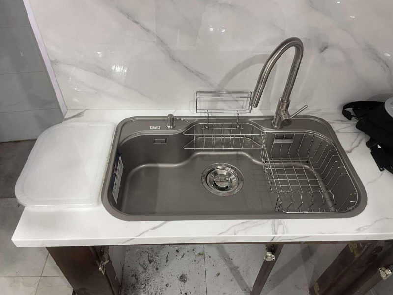 CHẬU RỬA BÁT CHỐNG XƯỚC PHONG CÁCH KONOX TARI 9051SR FULL - 67 CHẬU RỬA BÁT CHỐNG XƯỚC PHONG CÁCH KONOX TARI 9051SR FULL - 66