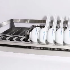 Giá bát đĩa inox đáy đặc gắn cánh Euronox EU1.B80M - 5 Giá bát đĩa inox đáy đặc gắn cánh Euronox EU1.B80M