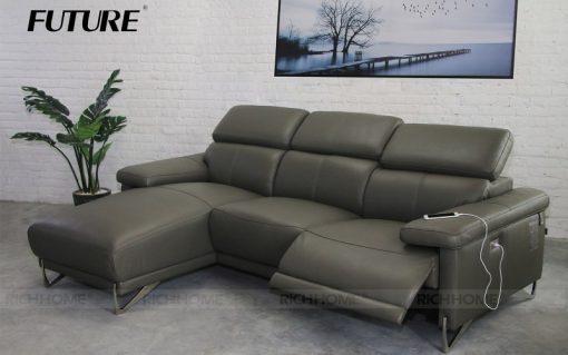 SOFA DA BÒ CHỮ L FUTURE MODEL 7067 (3L)