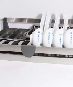 Giá bát đĩa inox đáy đặc âm tủ Euronox EU1.B80 - 6 Giá bát đĩa inox đáy đặc âm tủ Euronox EU1.B90