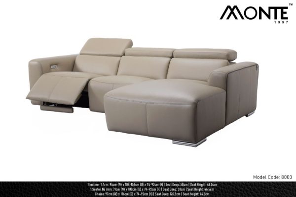 SOFA DA BÒ MONTE MODEL 8003 (3L)