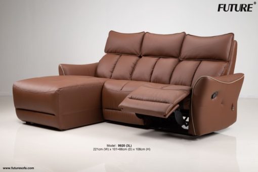 SOFA DA BÒ FUTURE MODEL 9920 (3L) CHỮ L