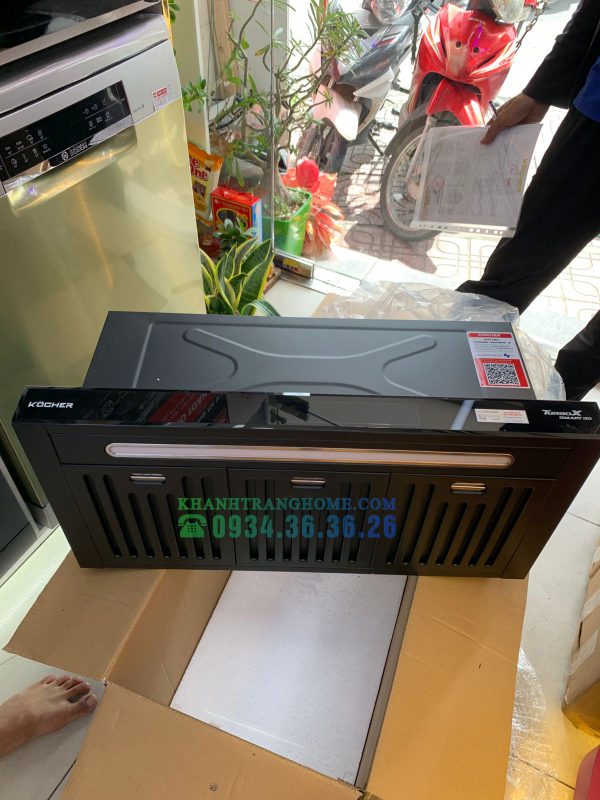 Máy hút mùi âm tủ Kocher Tubo SerieS X Model X350D - 61 Máy hút mùi âm tủ Kocher Tubo SerieS X Model X350D - 60
