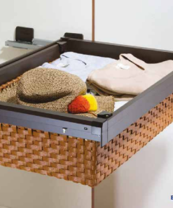 Rổ ngăn kéo để đồ gấp giả mây Euronox EUA89