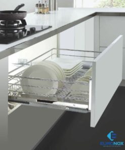 Giá xoong nồi bát dĩa đa năng nan tròn Euronox EU3.B75