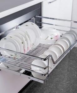 Giá xoong nồi bát dĩa đa năng nan dẹt Euronox EU2.60.304 - 9 Giá xoong nồi bát dĩa đa năng nan dẹt Euronox EU2.60.304