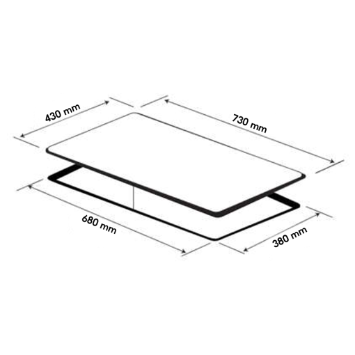 BẾP TỪ ĐÔI SPELIER SPE IC 1088B - 3