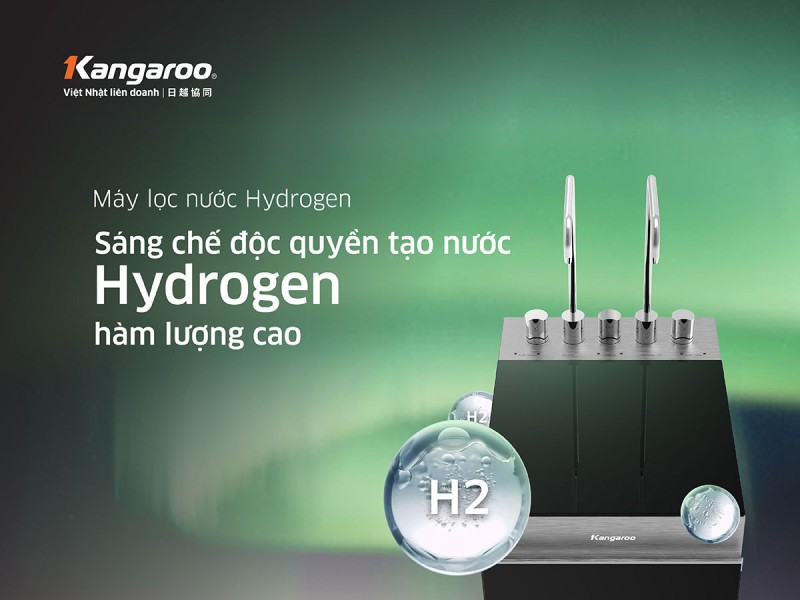 Máy Lọc Nước Kangaroo Hydrogen Nóng Lạnh KG11A18