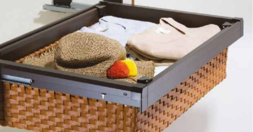 Rổ ngăn kéo để đồ gấp giả mây Euronox EUA89