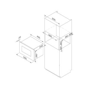 LÒ VI SÓNG ÂM TỦ MALLOCA MW-925BF - 35