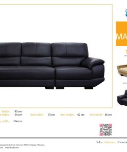 SOFA BĂNG DA BÒ NAVINZI MAGDALENE - 7 SOFA BĂNG DA BÒ NAVINZI MAGDALENE