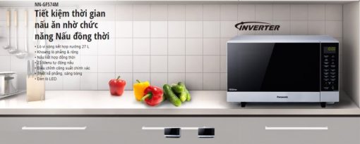 LÒ VI SÓNG KẾT HỢP NƯỚNG PANASONIC NN-GF574M - 5
