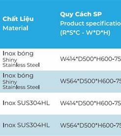 Tủ kho hộp cánh mở 2 tầng Euronox EU3-260