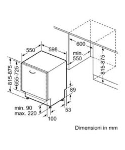 MÁY RỬA BÁT ÂM TỦ BOSCH SMV8YCX02E SERIE 8 - 15