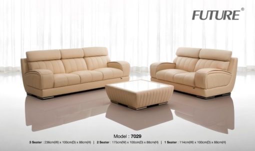 SOFA BĂNG DA BÒ FUTURE MODEL 7029
