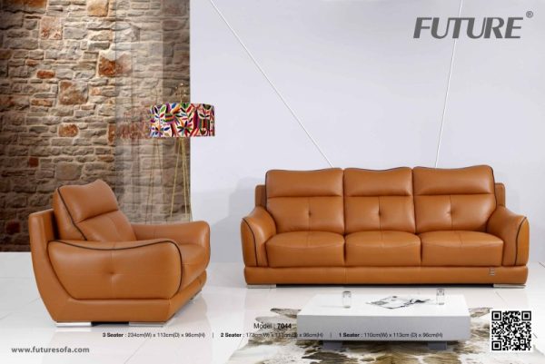 SOFA BĂNG DA BÒ FUTURE MODEL 7044