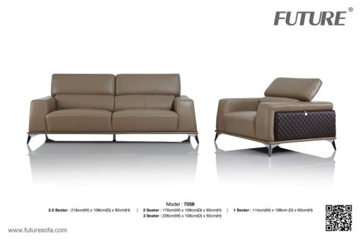 SOFA BĂNG DA FUTURE MODEL 7056 (1+2+3)