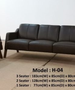 SOFA BĂNG DA BÒ FUTURE MODEL H-04