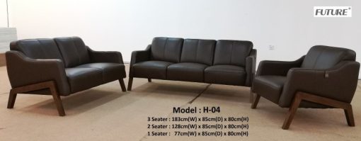 SOFA BĂNG DA BÒ FUTURE MODEL H-04