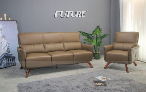 SOFA BĂNG DA BÒ FUTURE MODEL H-09 2 GHẾ