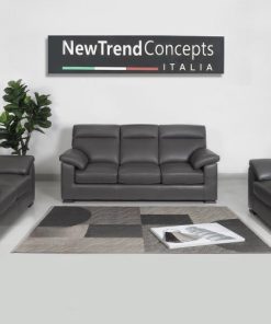 SOFA BĂNG DA BÒ NEW TREND CONCEPTS BACKGAMMON 3 GHẾ