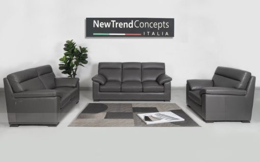 SOFA BĂNG DA BÒ NEW TREND CONCEPTS BACKGAMMON 3 GHẾ