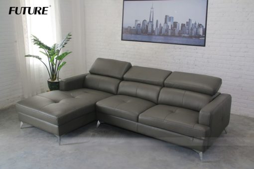 SOFA DA BÒ CHỮ L FUTURE MODEL 7030 (3L)