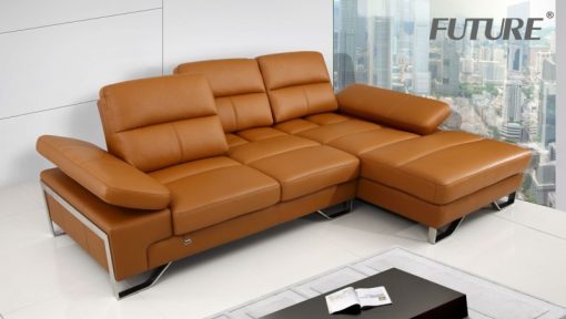 SOFA DA BÒ FUTURE MODEL 7041 (3L) CHỮ L