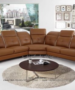 SOFA GÓC CHỮ L DA BÒ FUTURE MODEL 7049