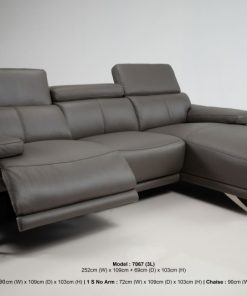 SOFA DA BÒ CHỮ L FUTURE MODEL 7067 (3L)