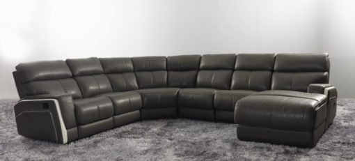 SOFA GÓC CHỮ L DA BÒ FUTURE MODEL 9911