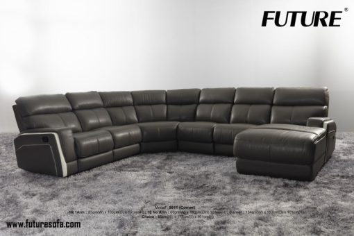 SOFA GÓC CHỮ L DA BÒ FUTURE MODEL 9911