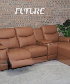 SOFA DA BÒ FUTURE MODEL 9913 (3L) CHỮ L BÊN TRÁI