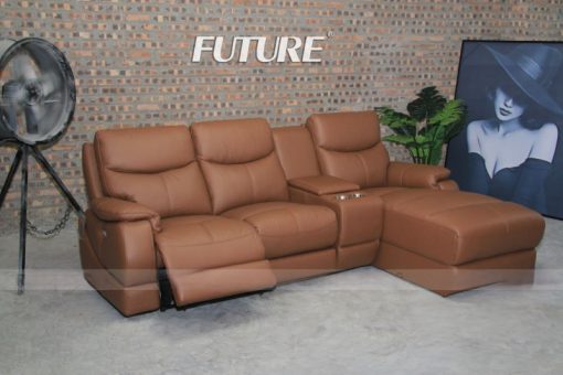 SOFA DA BÒ FUTURE MODEL 9913 (3L) CHỮ L BÊN TRÁI