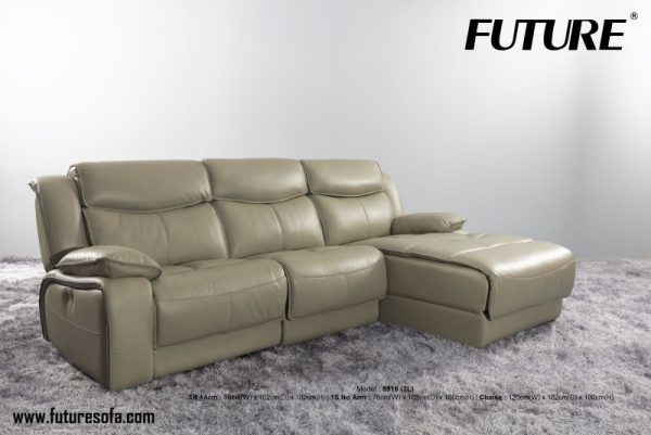 SOFA DA BÒ FUTURE MODEL 9916 (3L) CHỮ L