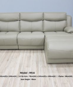 SOFA DA BÒ FUTURE MODEL 9916 (3L) CHỮ L - 7 SOFA DA BÒ FUTURE MODEL 9916 (3L) CHỮ L